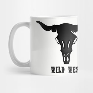 Western Era - Wild West Ox Head Skeleton Mug